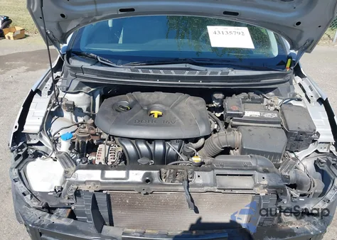 2011 Hyundai Elantra Gls from USA, damaged, VIN 5NPDH4AE7BH031361